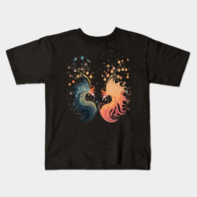 Sea Slug Couple Valentine Kids T-Shirt by JH Mart